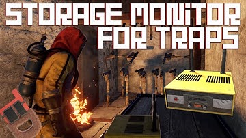 Storage Monitor For Trap Bases