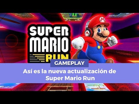 Así es la nueva actualización de Super Mario Run