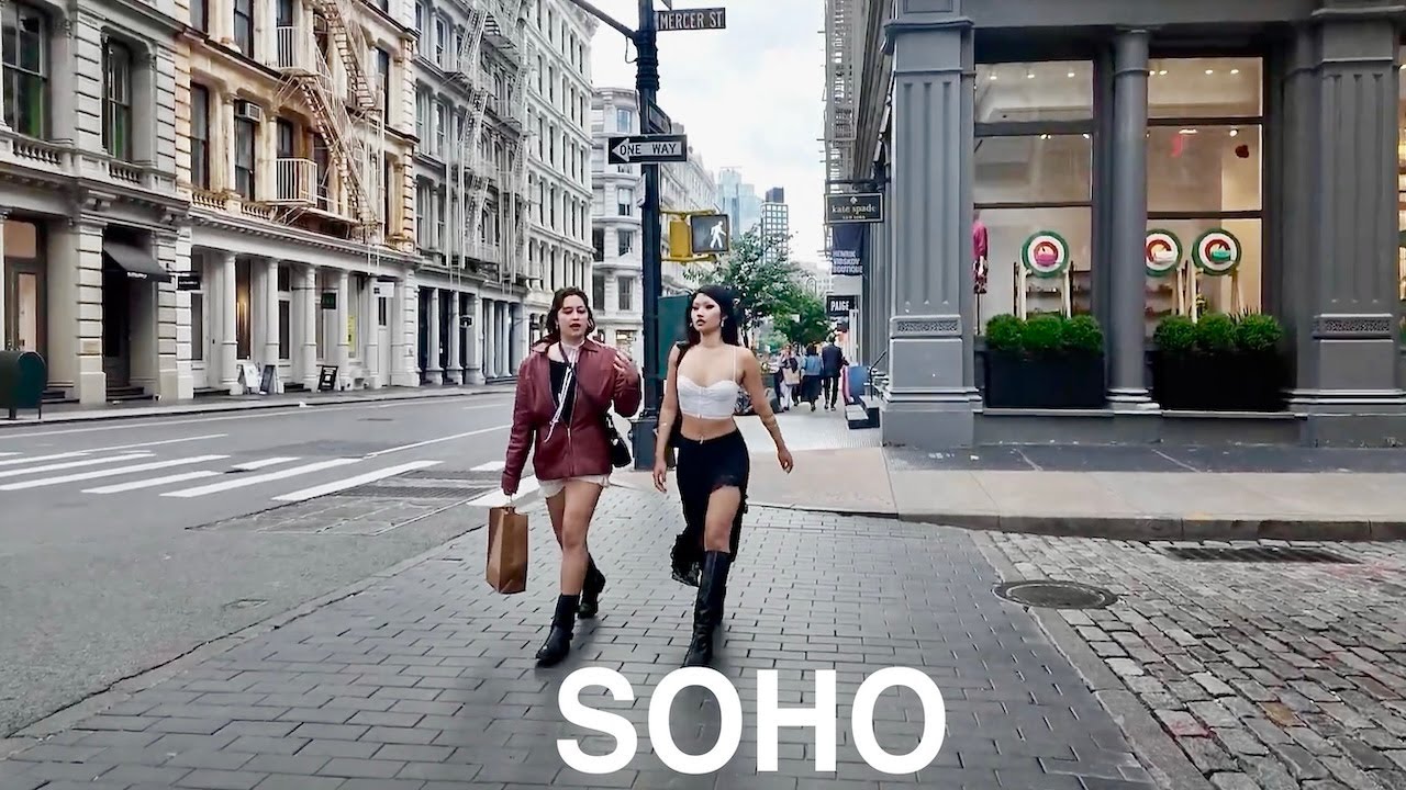 SOHO New York City Summer Walking Tour | After Work Atmosphere