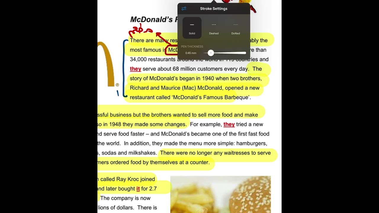 Skimming and scanning