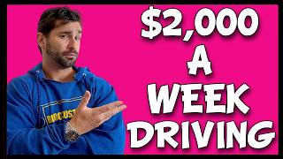 Can You ACTUALLY Make $2,000 a Week as an Uber Driver & Lyft Driver?
