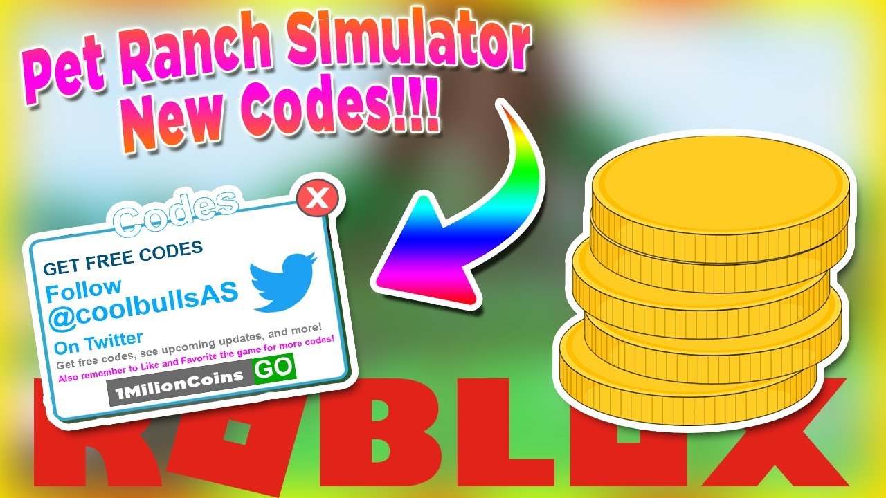 Best Codes In Roblox Pet Ranch Simulator