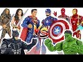 Who will win? Marvel Avengers VS DC Justice League battle! | DuDuPopTOY