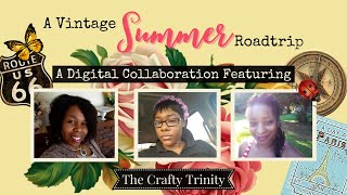 VINTAGE SUMMER ROADTRIP | GELLI PRINTING SESSION | LIVIE'S LOVELIES