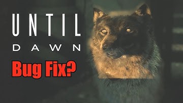 Until Dawn Remake - Patch 1.08 Fixes Major Bug (Other Updates)