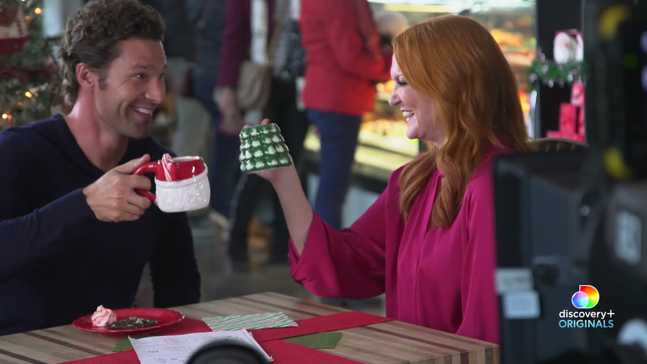 Behind-The-Scenes of Candy Coated Christmas with Ree Drummond + More | A Discovery+ Original Movie | Food Network