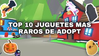 TOP 10 JUGUETES MAS RAROS DE ADOPT 😯!