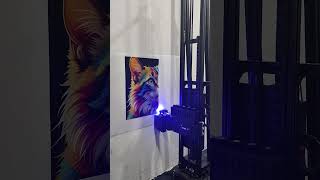 INSANE Color Pop! 🌈 Printing Neon Pop-Art with the Hanjie UV Wall Printer 🐈