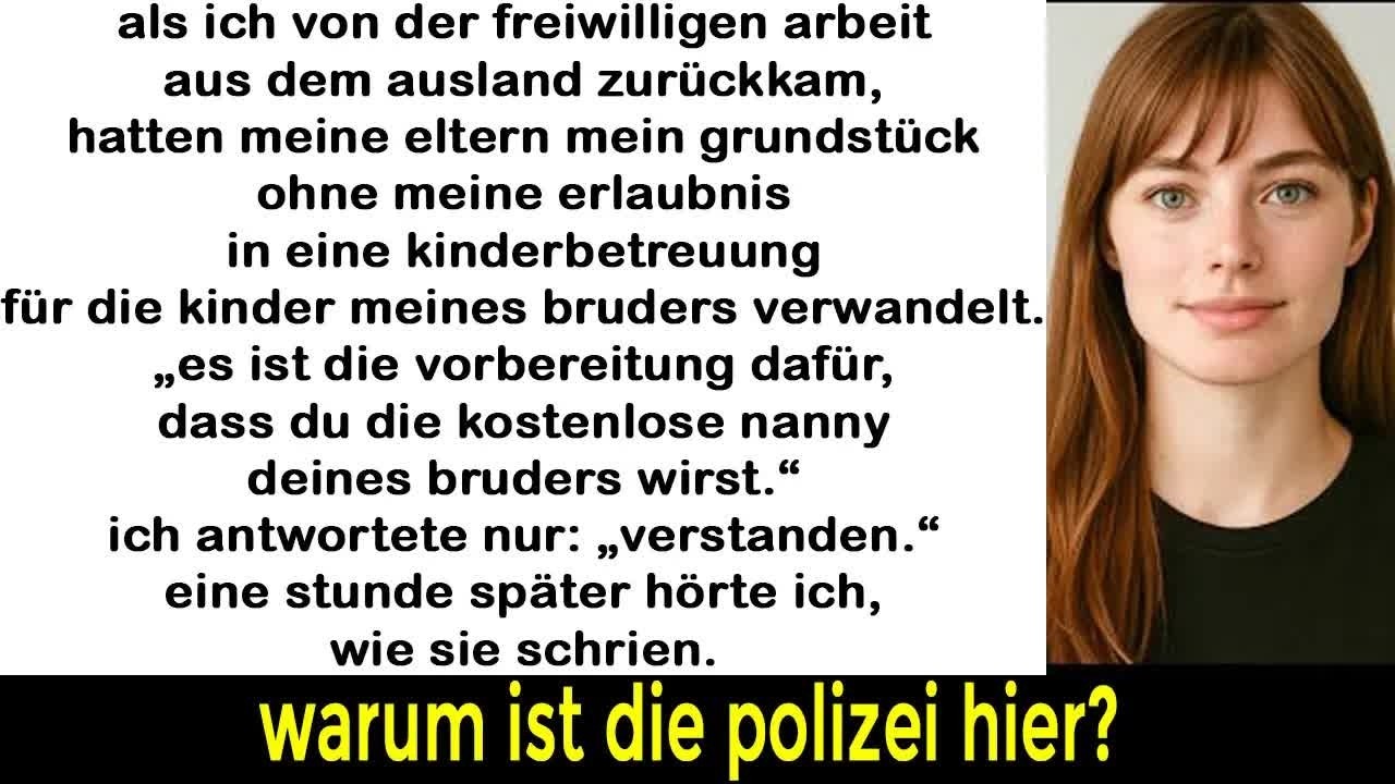 Ich kam zurück aus dem Ausland – und fand mein Haus als Kita für meinen Bruder und seine Frau