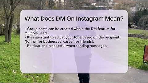 What Does DM On Instagram Mean? - Everyday-Networking