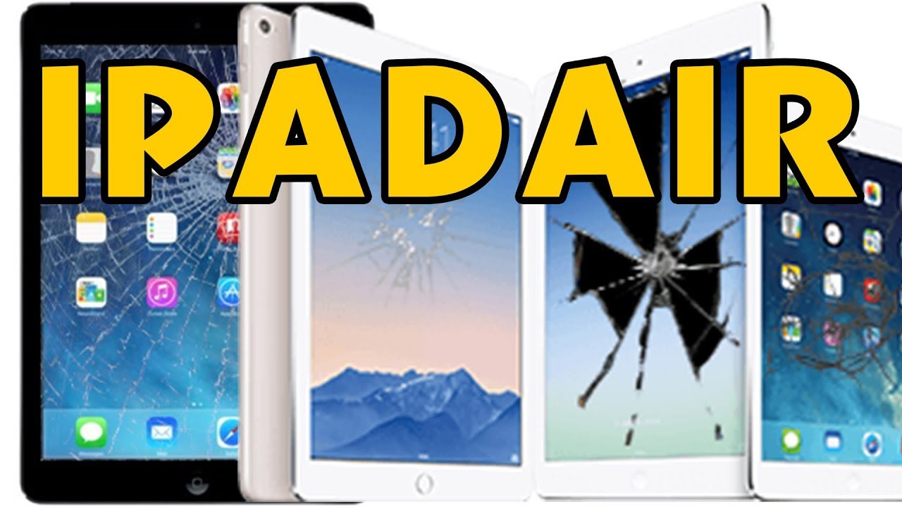 初代 iPad Air ガラス画面液晶交換やり方方法 - YouTube