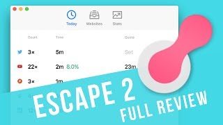 Escape 2 for Mac: Distraction Tracker | Full Review screenshot 2