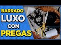 Como Fazer BARRADO de Pano de Prato FÁCIL - com Pregas