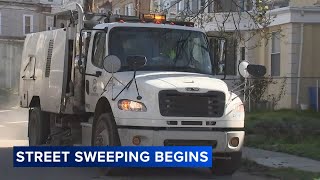 Street sweeping resumes across Philadelphia as seasonal cleanup program begins