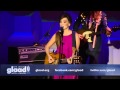 Kacey Musgraves performs "Follow Your Arrow" at #glaadawards