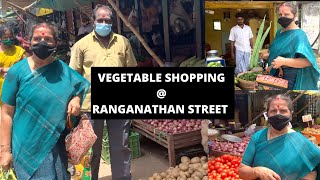 Lets go SHOPPING/vegetable shopping vlog/Ranganathan street/vegetables shopping by Revathy Shanmugam