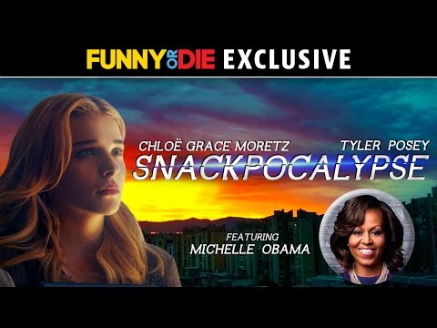 snackpocalypse-with-chloe-grace-moretz,-tyler-posey,-and-first-lady-michelle-obama