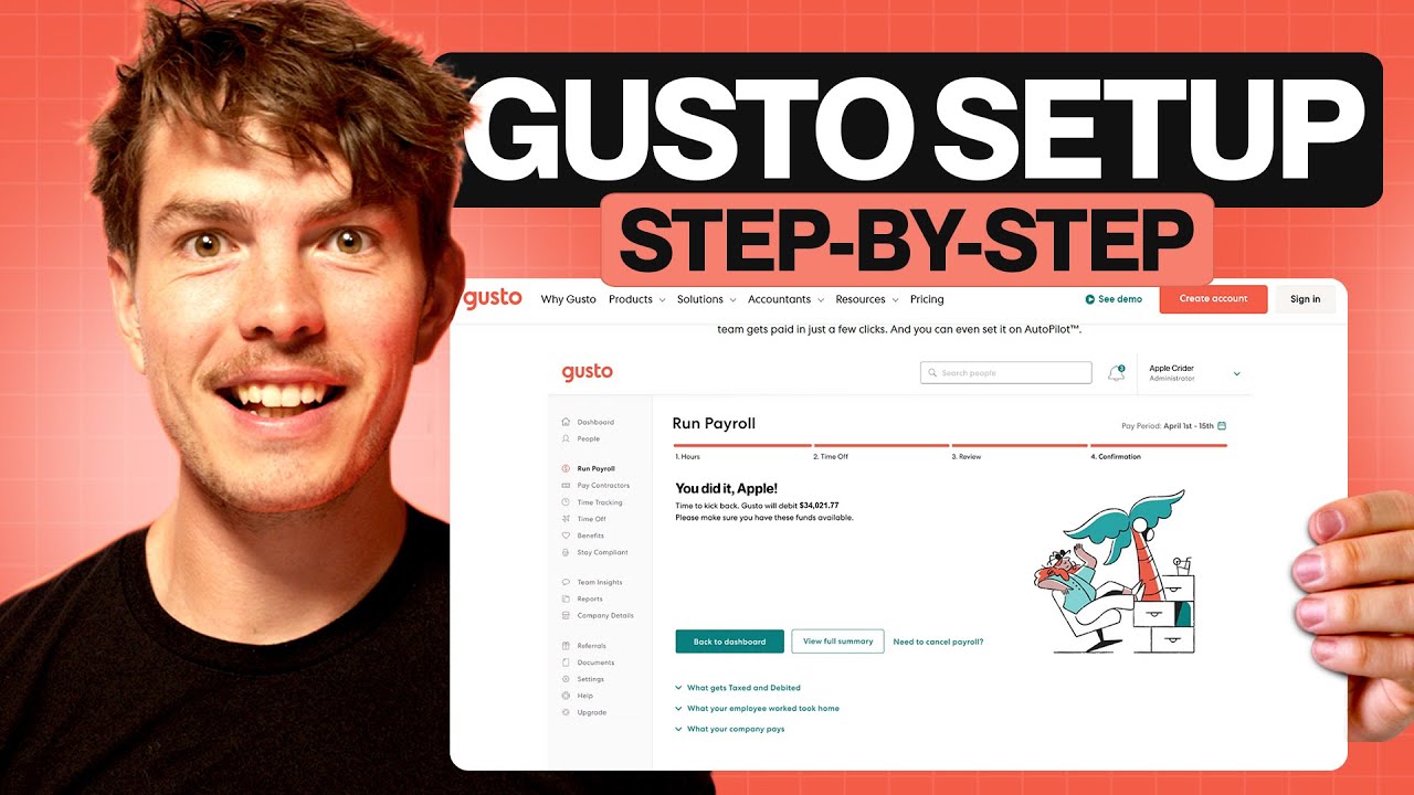 Пошаговое руководство по настройке системы Gusto Payroll 2026 (избегайте этих ошибок)