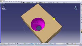 CATIA COMMAND, HOLE LECTURE-25