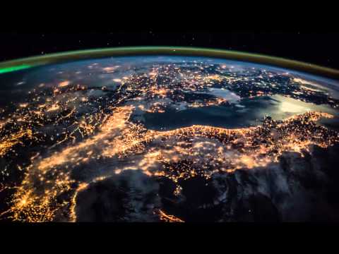 ISS Timelapse - From England To Egypt Moonlighted  (12 Dicembre 2014)