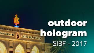 Hologram Technology Dubai | Hologram for Sharjah International Book Fair  | Mind Spirit Design