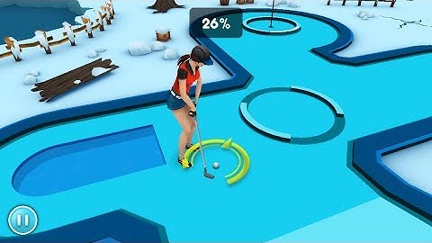 Mini Golf Game 3D - iPhone, iPod Touch & Android Gameplay Video