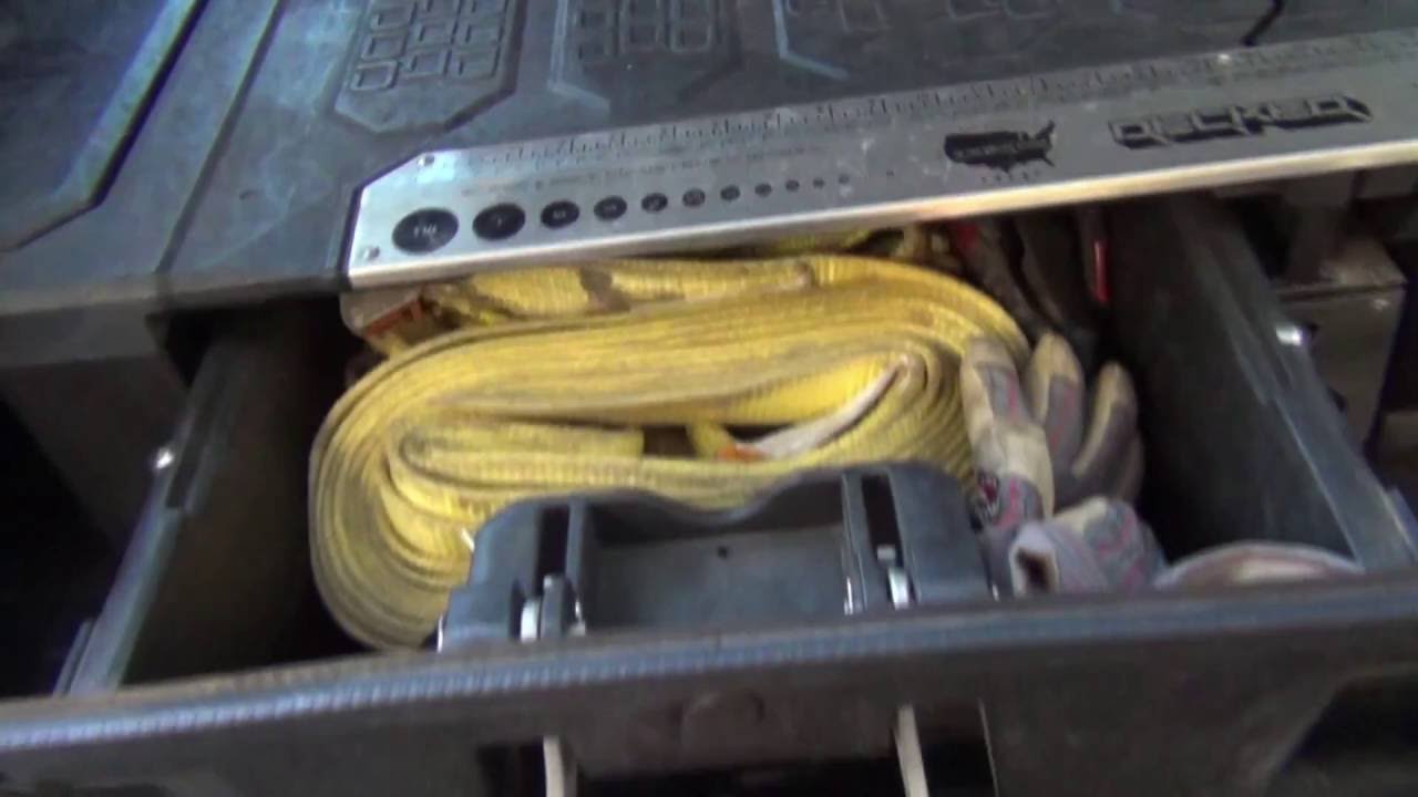 Decked Truck Bed Storage >> Decked Drawer System: Truck Bed Storage Game Changer - YouTube Decked Truck Bed Storage >> Decked Drawer System: Truck Bed Storage Game Changer - YouTube