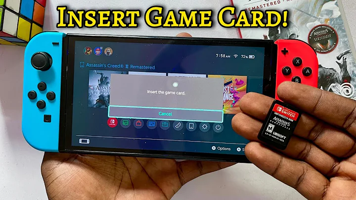 Nintendo Switch OLED: How to Insert Game Card!
