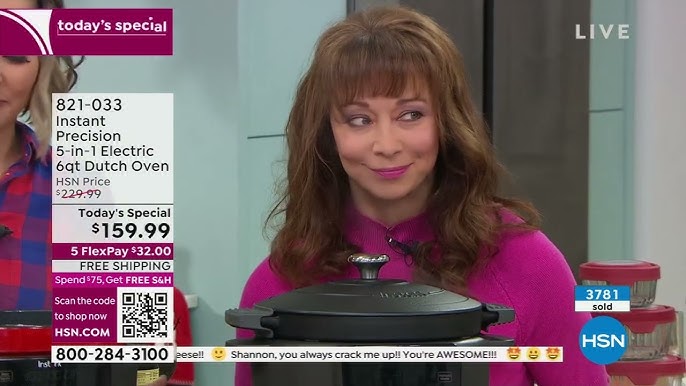 Instant Precision 5-in-1 Cast Iron Dutch Oven $140 Shipped (Reg. $230) -  Today Only!
