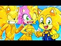Everything Baby Sonic Touch Turns To Gold | Sonic The Hedgehog 2 Animation