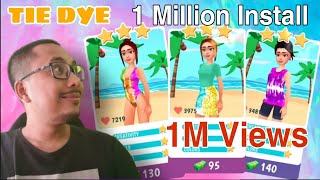 Tie Dye Android IOS Game Terbaru | Game Simulasi Cara Merwarnai Baju screenshot 1