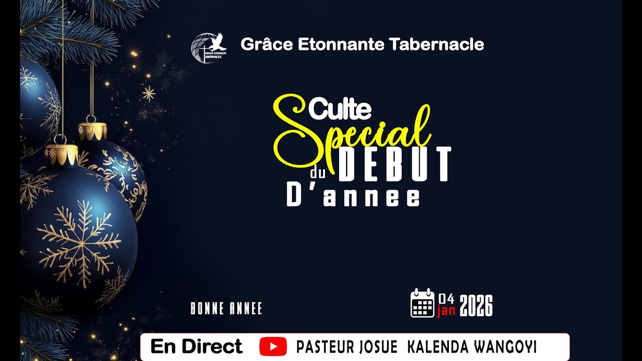 CULTE SPECIAL  DE DIMANCHE// LA VIE DES CROYANTS QUI MANIFESTERONT LE TROISIÈME PUL //PAST WANGOYI