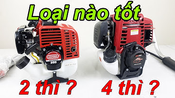 Chọn máy cắt cỏ 4 thì hay máy cắt cỏ 2 thì ?