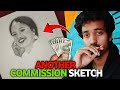 I Got Another Commission Artwork 😜🤑|Art+Vlog 