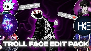 Trollface Editing Pack ☠️ || Shakes,CC,Aura,Text Effect || DAXX EDITZ