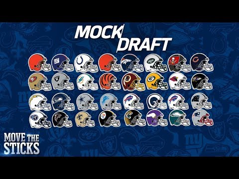 HikingLL 1st Round 2018 NFL Mock Draft & Analysis | Move the Sticks | NFL