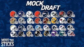 FULL 1st Round 2018 NFL Mock Draft & Analysis | Move the Sticks | NFL