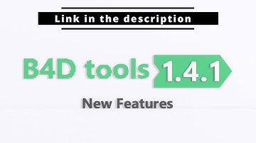 B4D Tools 1.4.1 - New Release Features - Blender Geometry Nodes