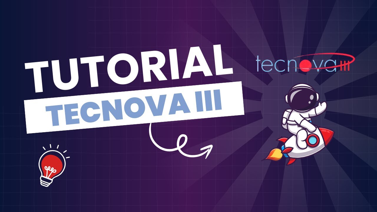 TUTORIAL DE INSCRIÇÃO TECNOVA III - PASSO A PASSO - YouTube