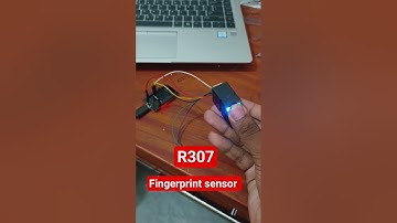 R307 Fingerprint sensor  #fingerprintsensor