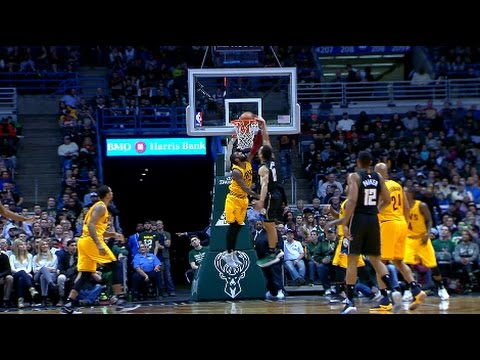 Malcolm Brogdon Posterizes Kyrie Irving | 12.20.16