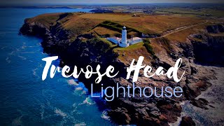 Trevose Head Lighthouse Cornwall Mavic 2 Zoom 4k Cinematic