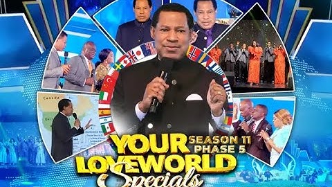 LIVE :  YOUR LOVEWORLD SPECIALS WITH PASTOR CHRIS || SEASON 11 PHASE 5 || DAY 1