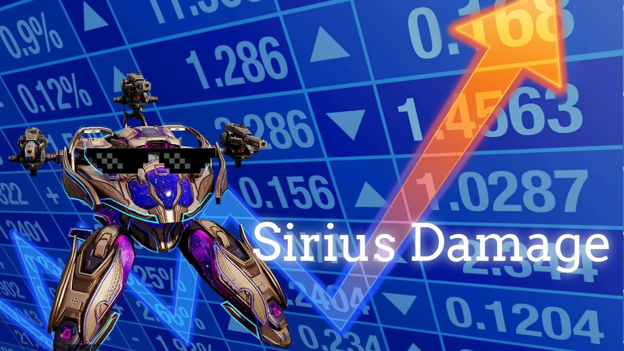 Сириус с Винсером и UE Nodens Link показывает отличные результаты [Геймплей War Robots]