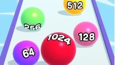 Ball Run 2048 Merge Numbers 3D Gameplay Level #40 Android #ballrun2048 #gaming #games