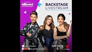 En Vivo desde el backstage de los Premios Billboard de la música latina 2019