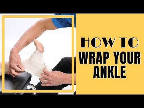 वीडियो: टखने को लपेटने के 3 तरीके