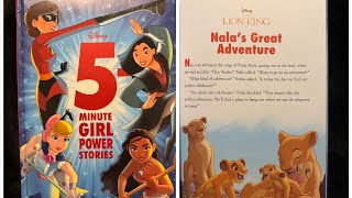 Disney 5-Minute Girl Power Stories The Lion King Nalas Great Adventure