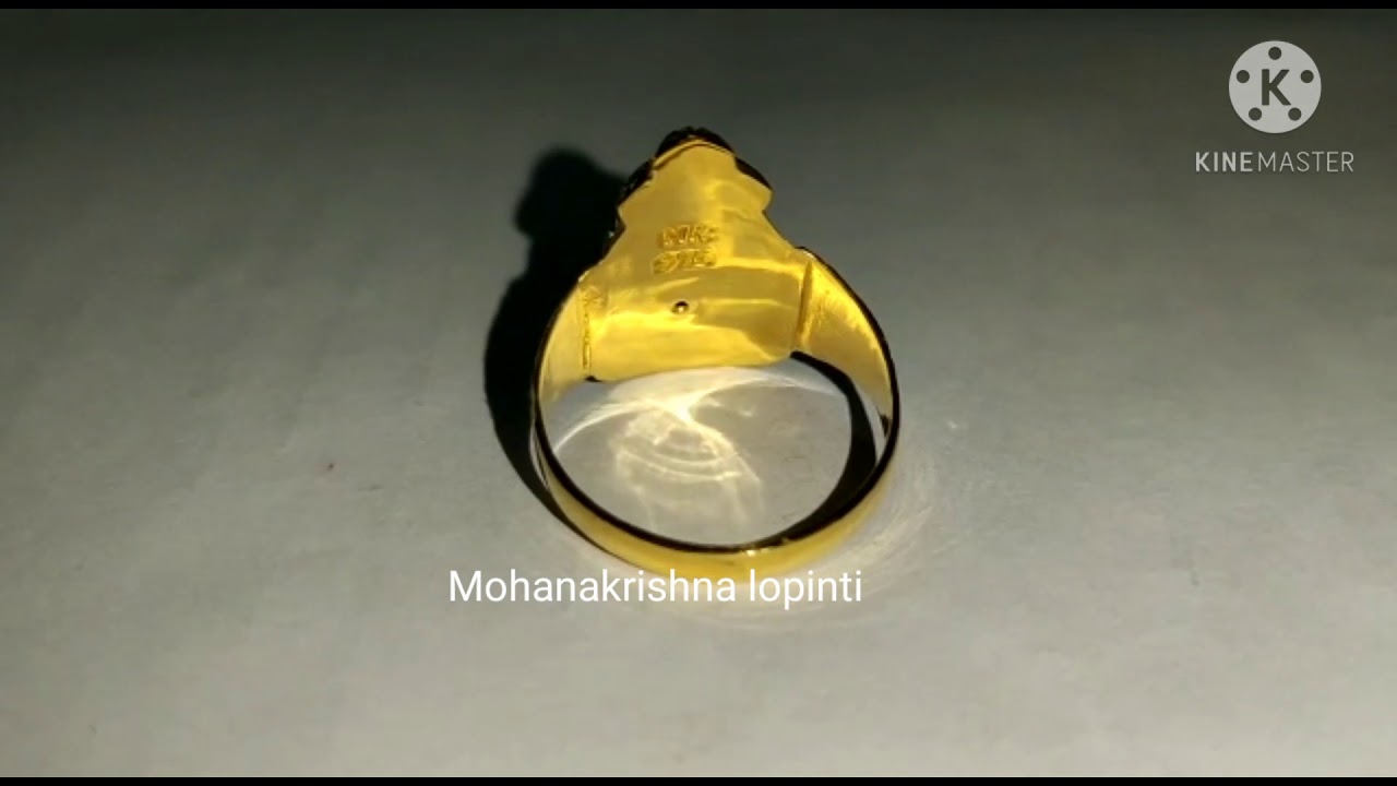 Gold Ring at best price in Hyderabad by CS Gems & Jewellery | ID:  10693062330