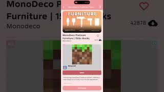 Cara pasang mod furniture ke dalam game Minecraft mcpe  screenshot 5